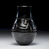 Margaret Tafoya (Santa Clara, 1904-2001) Blackware Pottery Vase