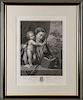 GROUP OF FIVE OLD MASTER ENGRAVINGS