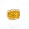 Lee Havens 18K Gold Diamond and Sapphire Ring