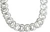 Cantamessa Swirl Design Diamond Necklace