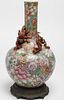 Chinese Famille Rose Porcelain Vase, Tianqiuping
