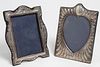 Sterling Silver Frames, English, incl. Heart-Shape