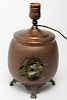 Aesthetic Movement Meriden B. Copper Vase Lamp