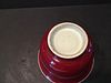 Fine Chinese OX Red deep Bowl, Xuande marked on the bottom. 6 1/4" high, 4 1/4" wide