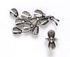A Modernist Sterling Silver Demi Parure, N.E. From, 10.50 dwts.