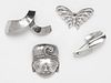 A Collection of Sterling Silver Brooches, 38.70 dwts.