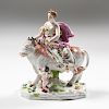 Capodimonte "Europa and the Bull" Figural Group