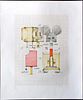 Oldenburg, Claes, American 20th C.,"System of Icongraphy Plug, Mouse, Good Humor, Lipstick, Switches",