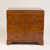George I Walnut Bachelor's Chest of Drawers