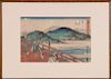 After Utagawa Hiroshige (1797-1858): Kyoto From the Great Sanjo Bridge