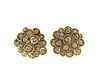 Cartier 18K Gold Diamond Earrings