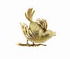 Chaumet 18k Gold Diamond Bird Brooch Pin