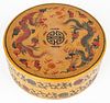Chinese Laquerware Box with Dragon Motif