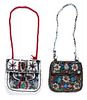 2 Decorated North African Handbags