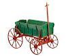 Antique Vendor Peddler's Painted Farm Wagon