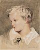 Attributed to Joshua Reynolds (British, 1723-1792)      Head of a Boy