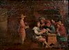 School of David Teniers the Elder (Flemish, 1582-1649)      Interior-Boors Playing Cards
