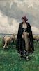 Julien Dupré (French, 1851-1910)      Shepherdess in a Landscape