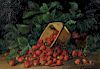 Charles Ethan Porter (American, 1847-1923)      Strawberries Spilling from an Overturned Carton