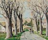 Anthony Thieme (American, 1888-1954)      Sycamore Trees, No. 10, Carretera Málaga