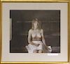 Andrew Wyeth Hand Signed Print "The Sauna"
