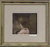 Andrew Wyeth Hand Signed Print "Miss Olson"