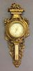 French Style Gilt Carved Barometer