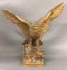 Finely Carved Eagle Sculpture