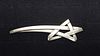 Tiffany Sterling Star Pin, Signed Paloma Picasso
