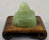 Chinese Jade Carved Seated Buddha