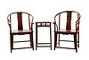 Pair, Chinese Ming Style Parlor Set
