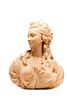 Large Terra Cotta Bust of Madame Pompadore