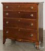 Pennsylvania Federal cherry chest of drawers.