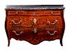 A VERY GOOD 18TH C. FRENCH MARQUETRY COMMODE