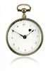 Two French silver key-winding pocket watches, one signed Meuron, 1800