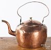 Dovetailed copper kettle