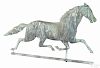 Swell bodied copper Ethan Allen horse weathervane