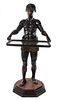* A Venetian Style Painted Blackamoor Figure Height 67 inches.