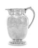 * A George I Silver Pitcher, Joseph Clare, London, 1715, the baluster form body having a ribbed neck, raised on a circular fo