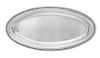 * An American Silver Serving Platter, Tiffany & Co., New York, NY, of oval form.
