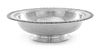 An American Silver Center Bowl, Tiffany & Co., New York, NY, the rim worked to show foliate banding, raised on a stepped circ