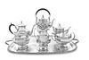 * An American Silver Six-Piece Tea and Coffee Service