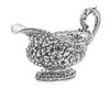 * An American Silver Sauce Boat, Bailey, Banks & Biddle, Philadelphia, PA, 1892, the acanthus topped C-scroll handle surmount