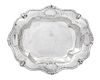 * An American Silver Serving Dish, Likely Redlich & Co., New York, NY, the rim worked to show bundled reed and foliate motifs