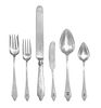 An American Silver Flatware Service, Tiffany & Co., New York, NY, Early 20th Century, Clinton pattern, with BPC monograms, co