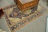 Farahan Sarouk Oriental throw rug (wear and tear). 
4' x 6'7"
