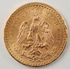 Mexican Fifty Peso Gold Coin