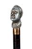38. Roosevelt Political Cane- Dated 1936- A cast metal handle which has the raised letters “Vote Roosevelt 1936” brass co