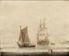 Cornelis Pietersz de Mooy (Dutch, 1630-1693)      Vessels in a Quiet Harbor