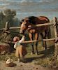 Alexandre Josquin (French, active 1842, d. 1870)      A Nibble for the Horse